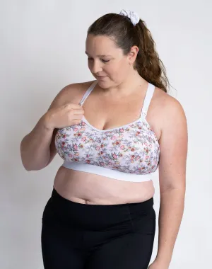 ** CLEARANCE ** Plus Cup Size (H-J) Nursing Bra - Luxe Bra Charm