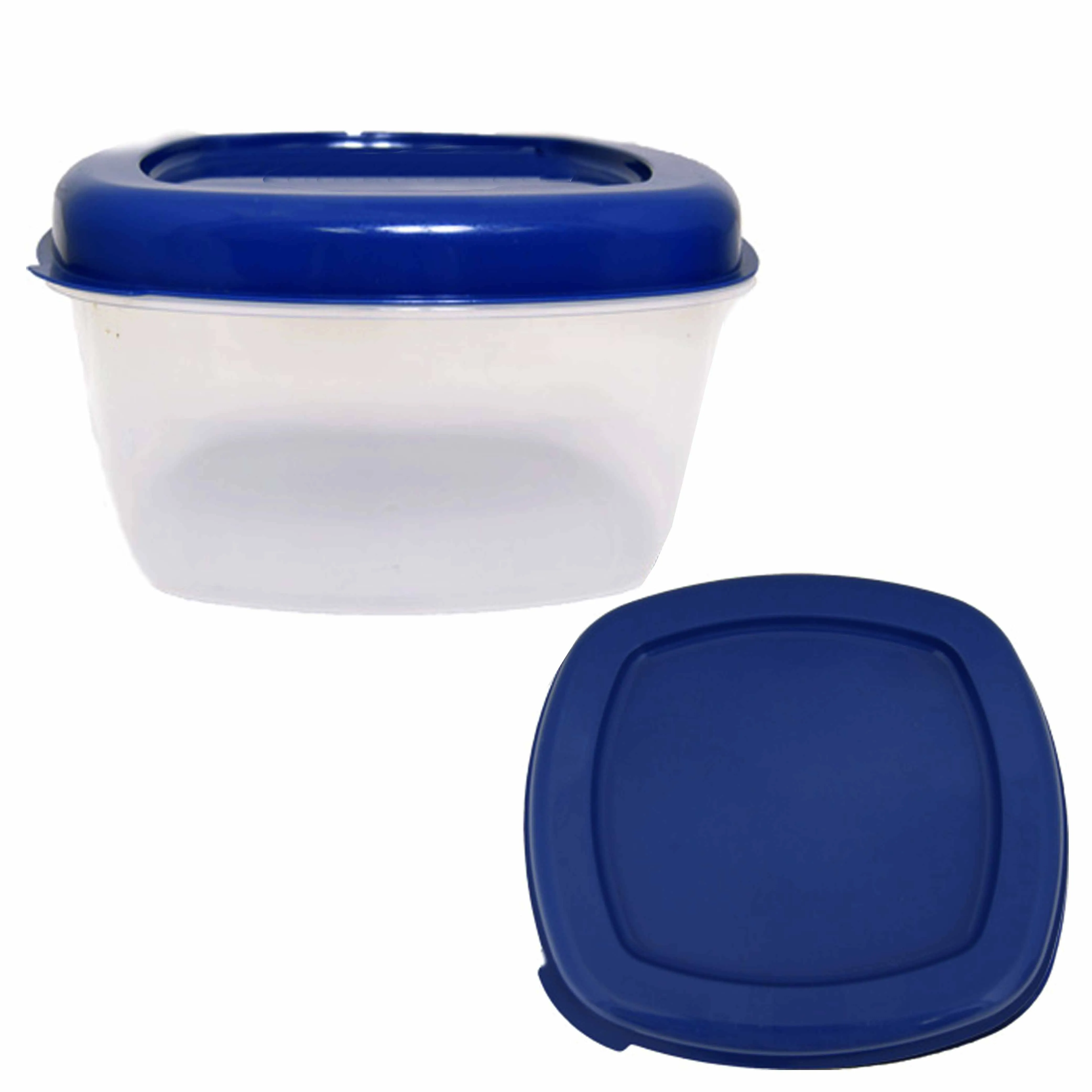 6 Pc Food Storage Containers Airtight Lids Assorted Microwave Bowls Meal Prep