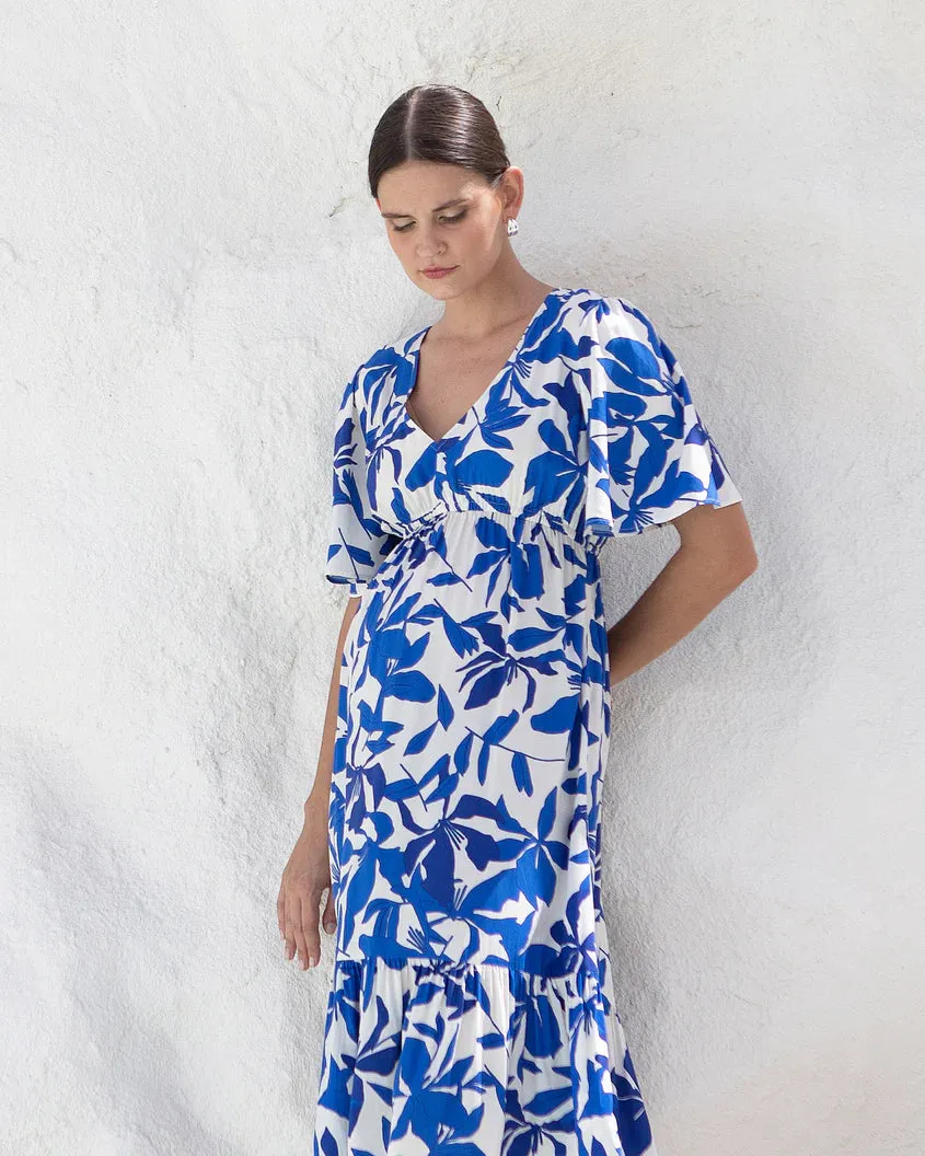 Anika Midi Feeding Dress