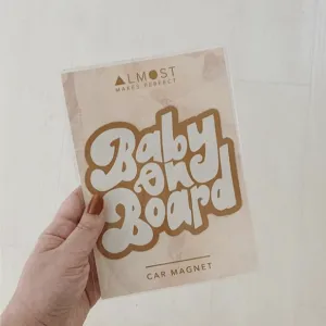Baby on Board Car Magnet