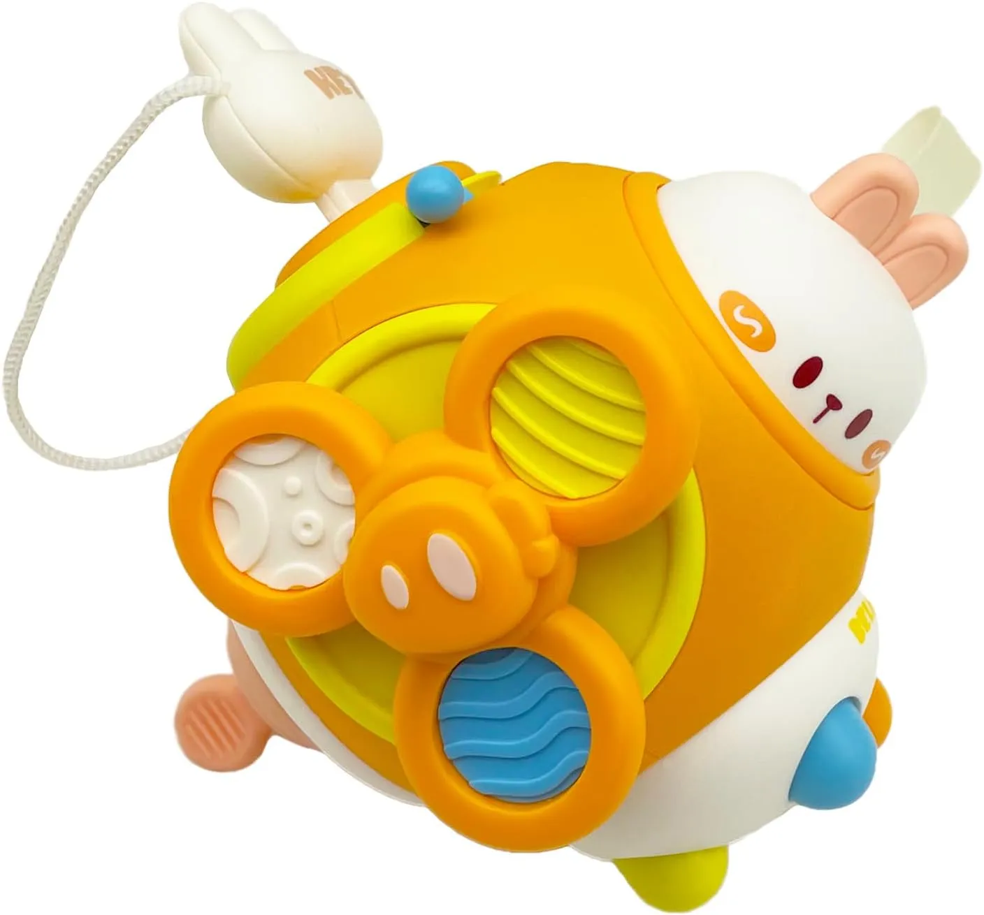 Baby Toy Busy Ball Hand Grasping Ball Educational Sensory Hexahedron Activity Cube