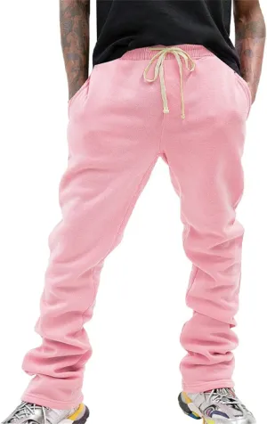 Beach Pants for Men Big and Tall Slim Tit Trousers Casual Relaxed Fit Work Active Summer Yoga Pants with Pockets