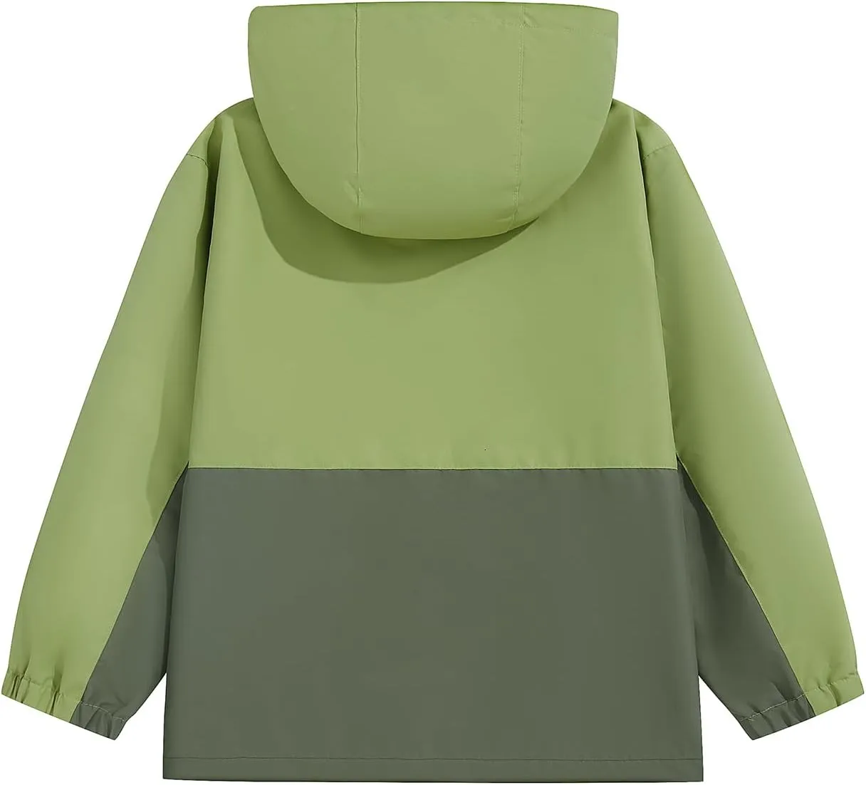 Boys Rain Jacket Waterproof Hooded Jacket Lightweight Rain Coats For Kids Outdoor Windbreakers Coat