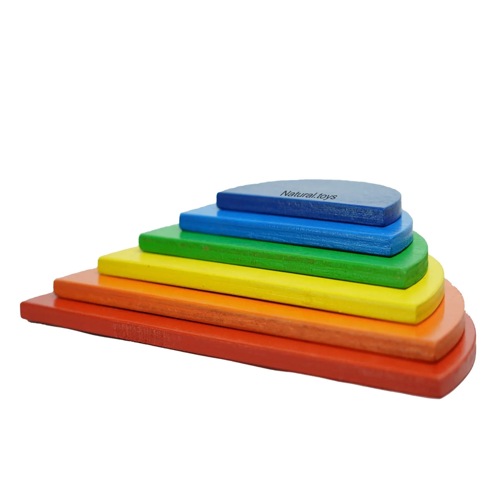 Buy Premium Quality Wooden Semi Circle 6PC | Natural Toys