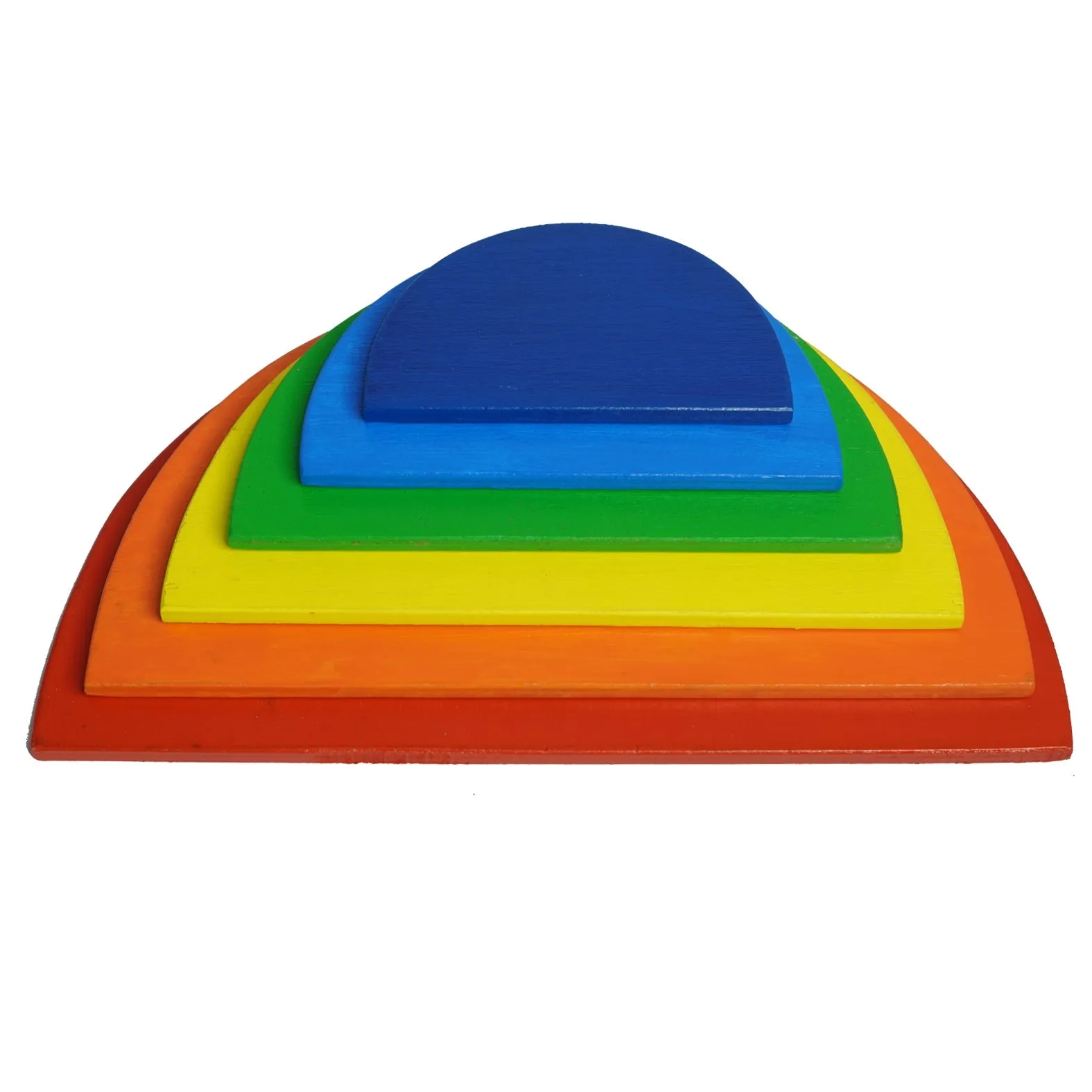 Buy Premium Quality Wooden Semi Circle 6PC | Natural Toys