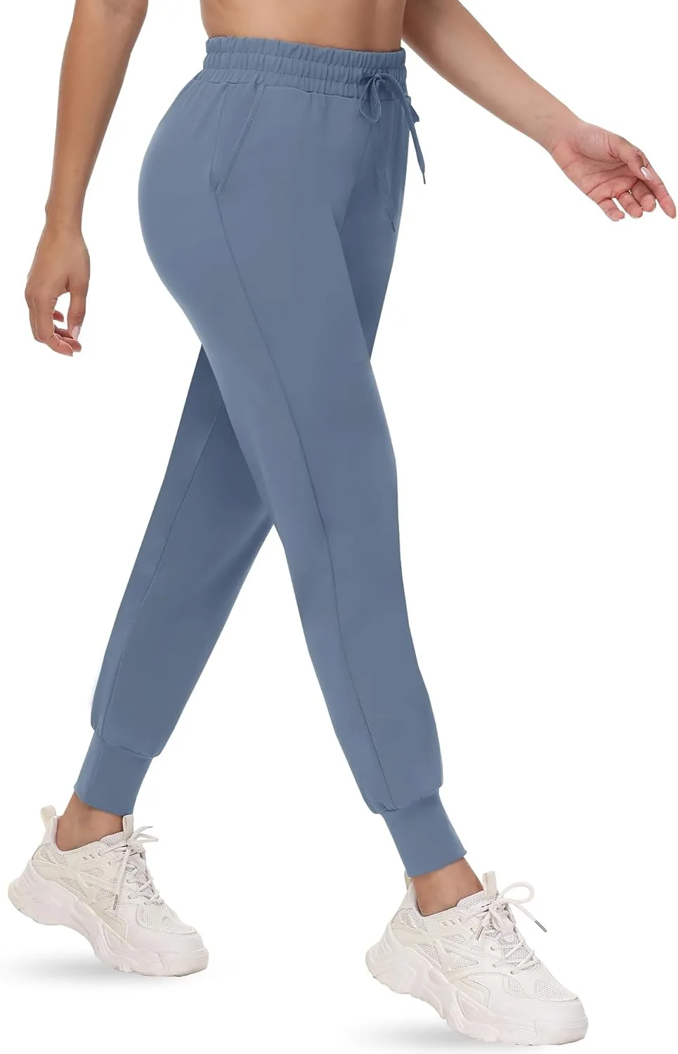 CAMPSNAIL Joggers for Women with Pockets - Womens Sweatpants Yoga Lounge Relaxed-fit Pants for Workout Running