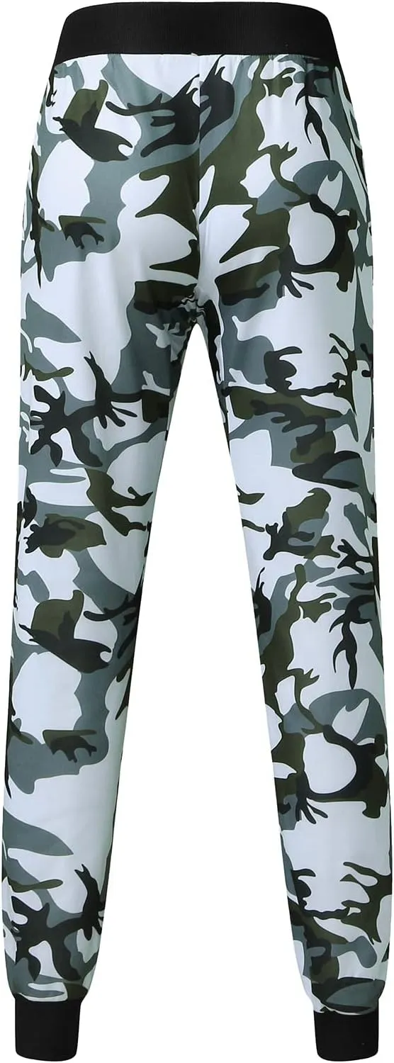 Cargo Pants for Men Big and Tall, Pants Heavyweight Outdoor Relaxed Fit Sweatpants Men's Joggers Pants Casual Baggy