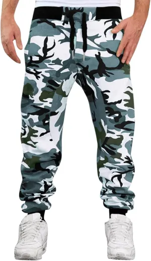 Cargo Pants for Men Big and Tall, Pants Heavyweight Outdoor Relaxed Fit Sweatpants Men's Joggers Pants Casual Baggy