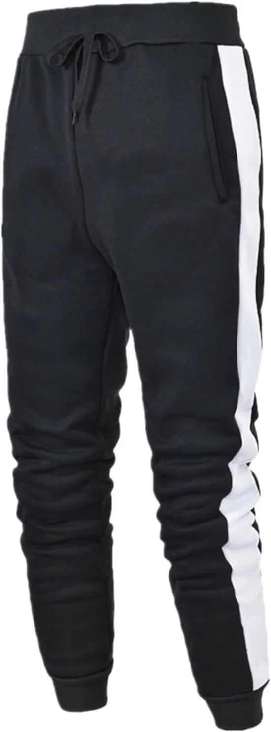 Cargo Pants for Men Relaxed Fit Drawstring Waist Side Pocket Straight Cargo Pants Joggers Men's Casual Athletic Cargo