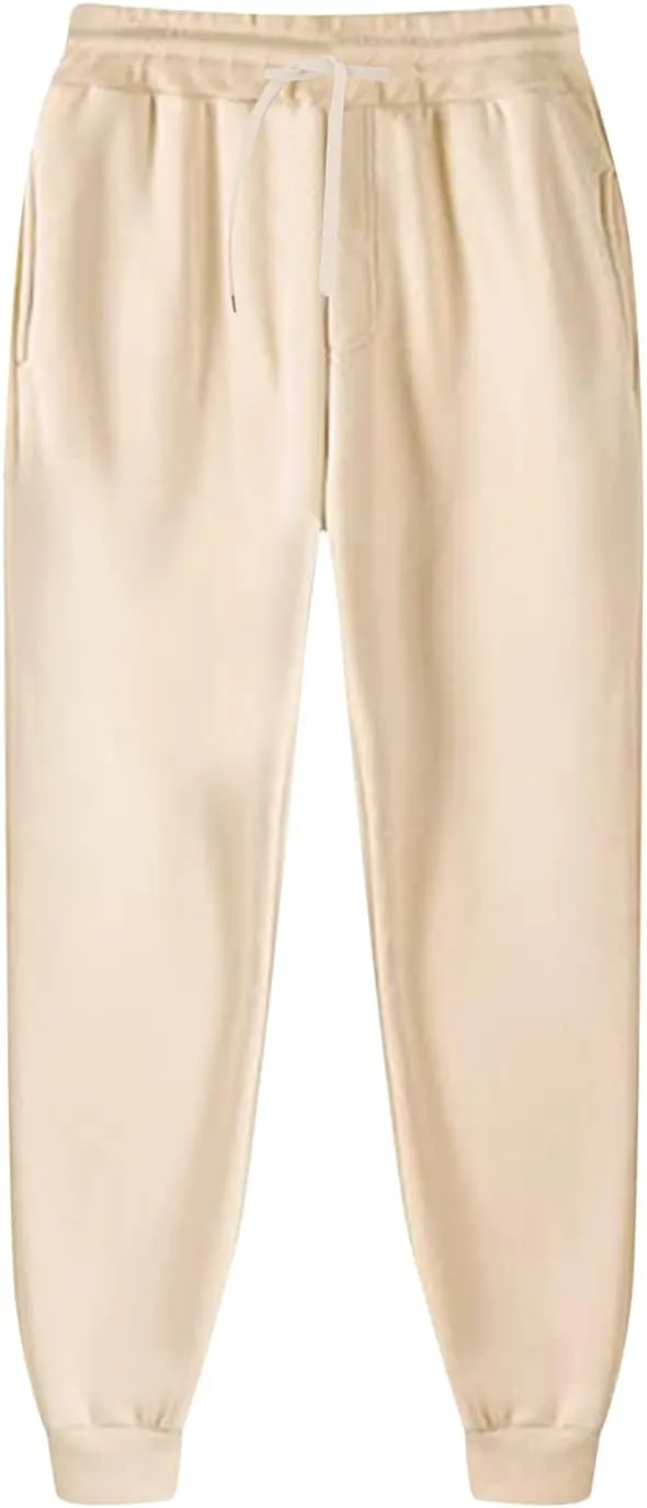 Cargo Pants for Men Relaxed Fit Mens Cargo Pants Stretch Elastic Waist Jogger Sports Pants Drawstring Sports Trousers