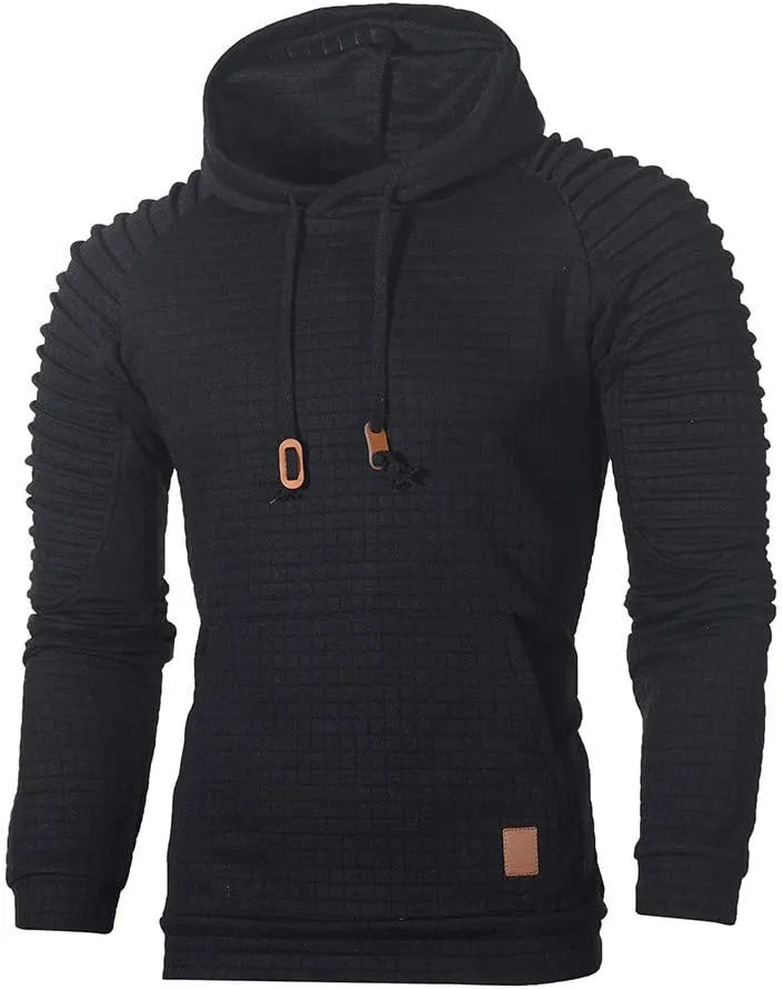Casual Pullover Hoodie Men'S Fall Long Sleeved Hoodie Hooded Sweatshirt Tops Outdoor Sweatshirt Shirt Long Sleeve