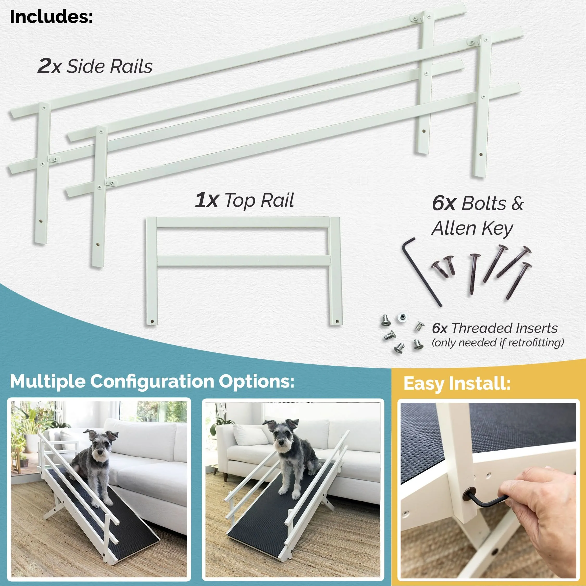 Couch Ramp Railing Kit