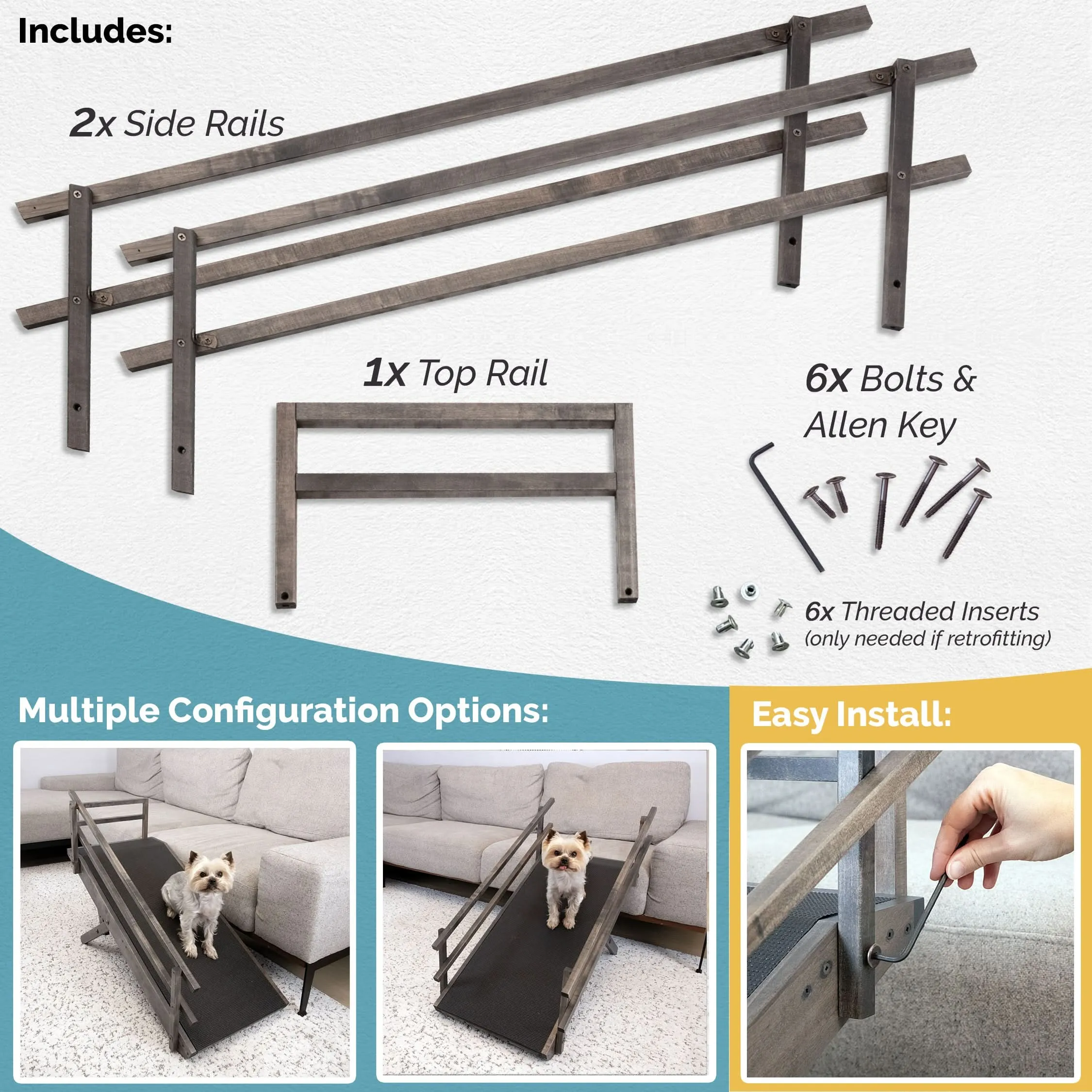 Couch Ramp Railing Kit