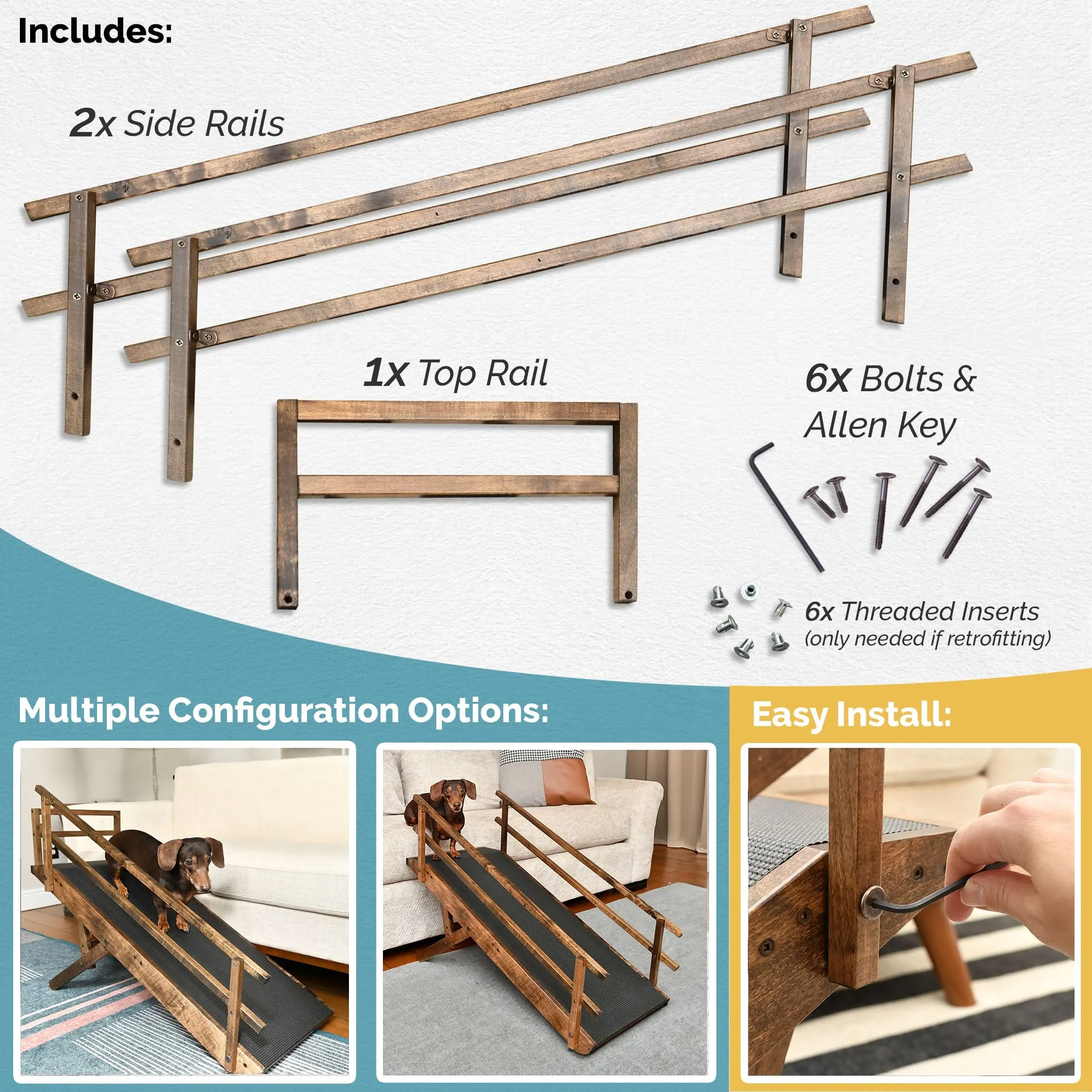Couch Ramp Railing Kit