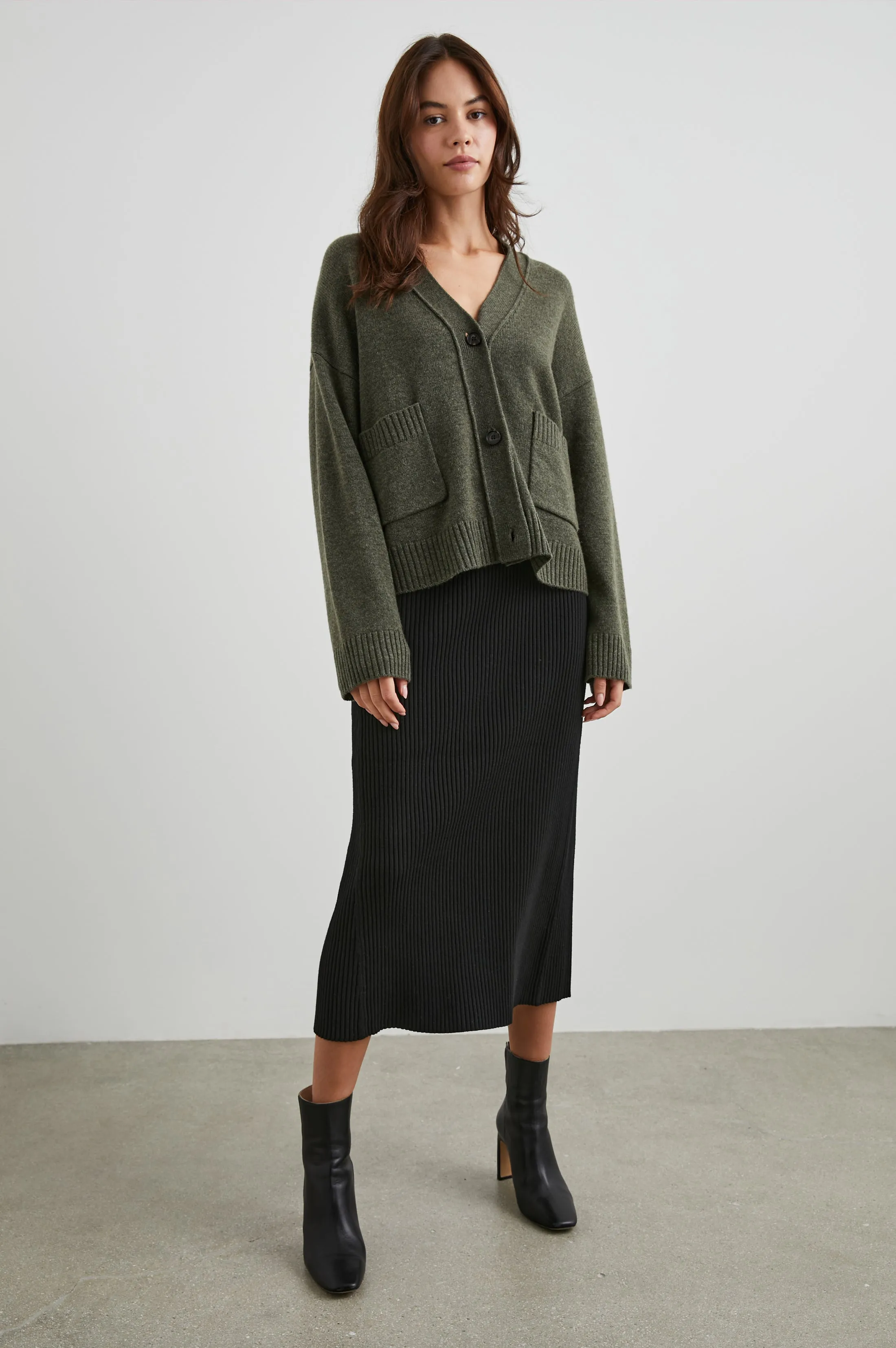 Davina Black Skirt