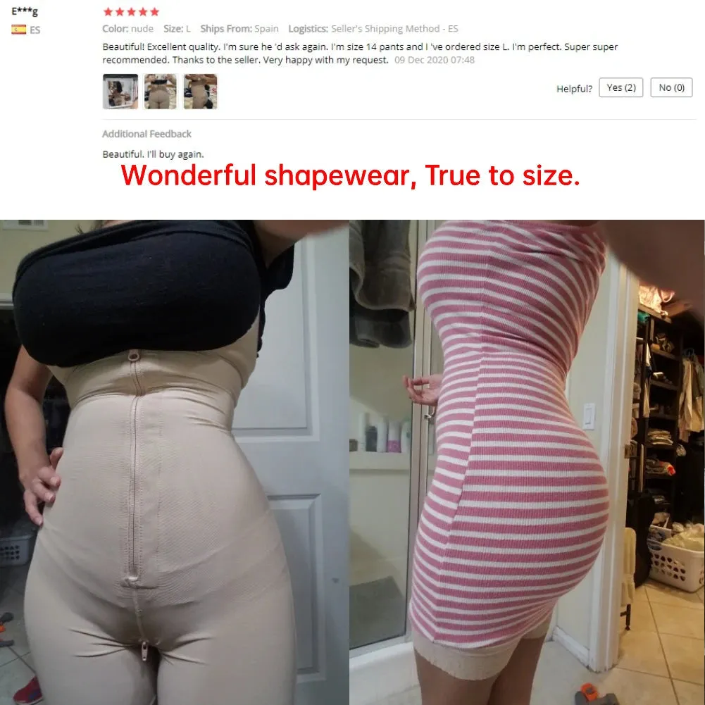 Fajas Colombianas Full Body Shaper  Postpartum Tummy Slimming