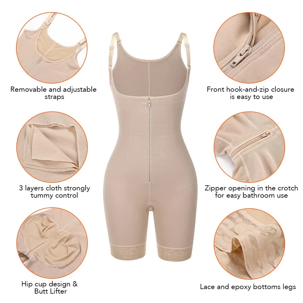 Fajas Colombianas Full Body Shaper  Postpartum Tummy Slimming