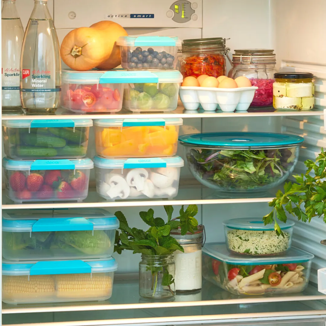 Food Containers, Oblong, 1L
