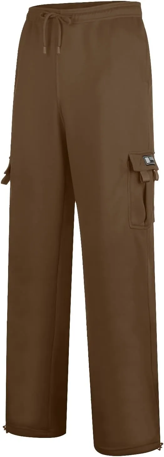 FZVYD Mens Black Dress Pants Slim Mens Casual Elastic Drawstring Cargo Pants Lightweight Relaxed Cotton Workout Sweatpants
