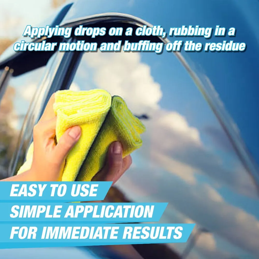 Glass Polish & Hard Water Stain Remover | Car Glass Polish & Hard Water Stain Remover
