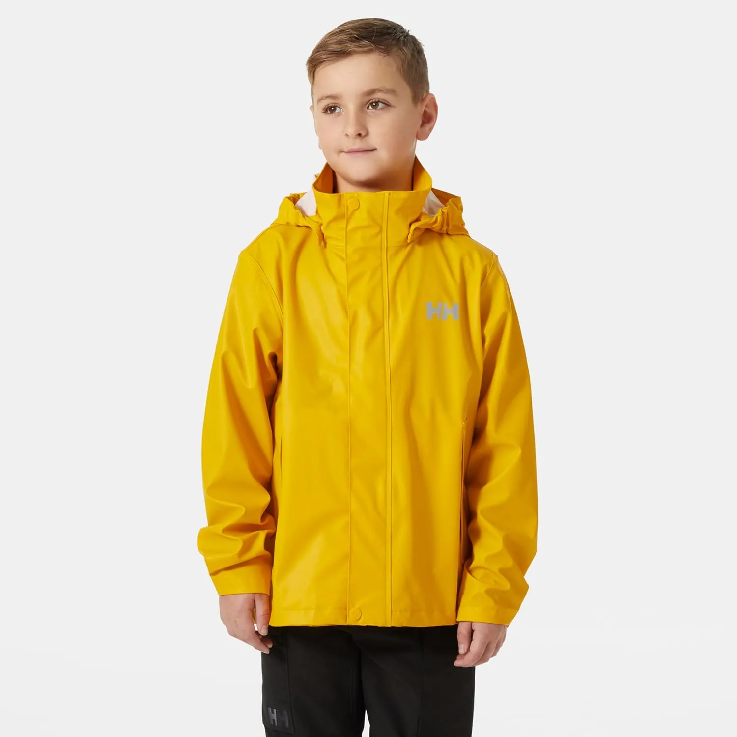 Helly-Hansen Kids' Juniors Moss Coat Jacket with Full Rain Protection