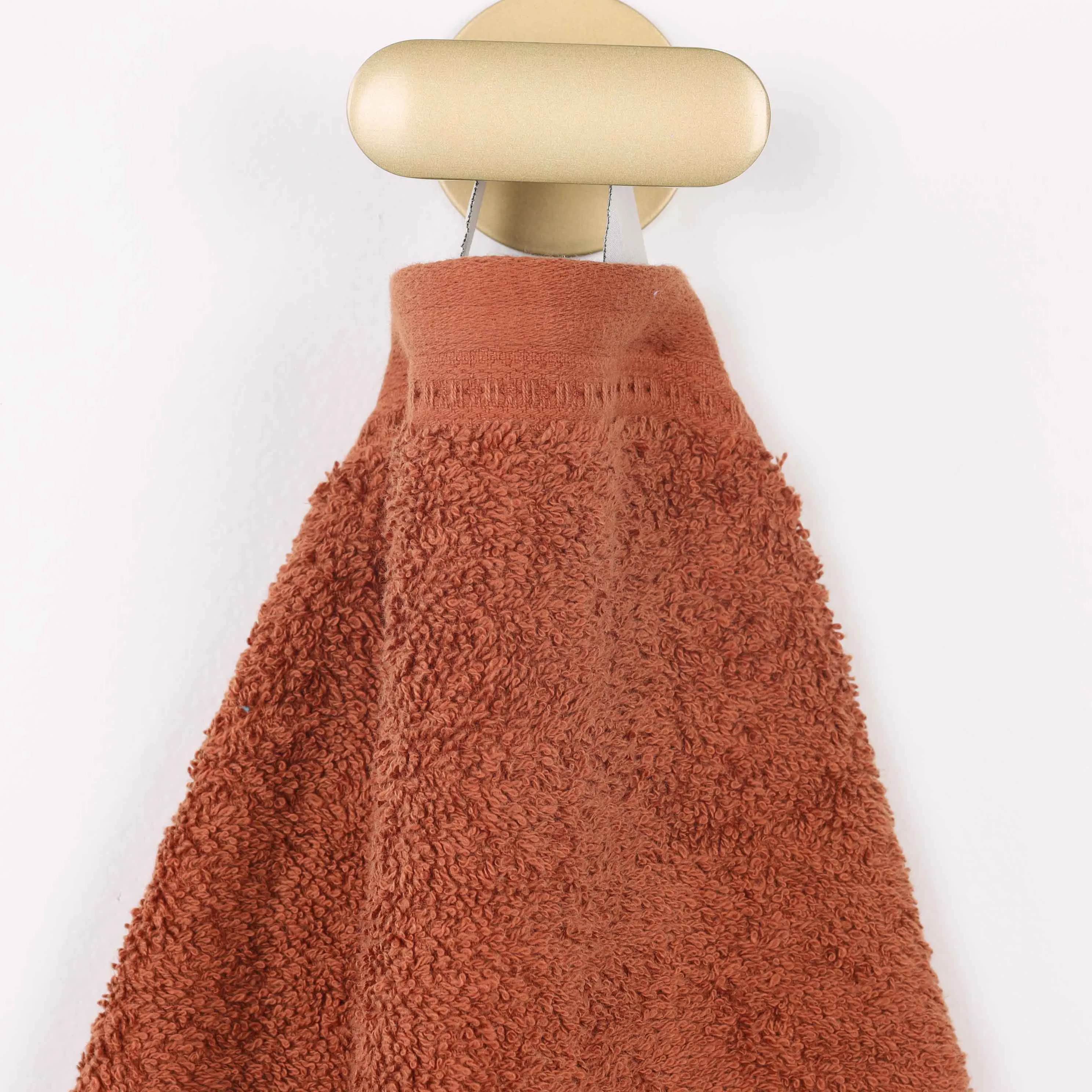 Honeycomb Textured Waffle Border Luxury Cotton 12 Piece Towel Set