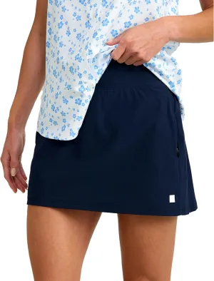 HUK Women's Tide Point Performance Skort  30 UPF Sun Protection Skirt