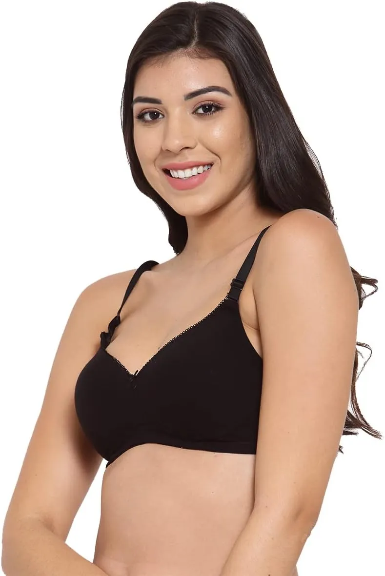 Inner Sense Organic Cotton Healthy Padded t-Shirt Bra
