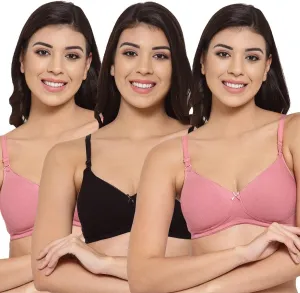 Inner Sense Organic Cotton Healthy Padded t-Shirt Bra