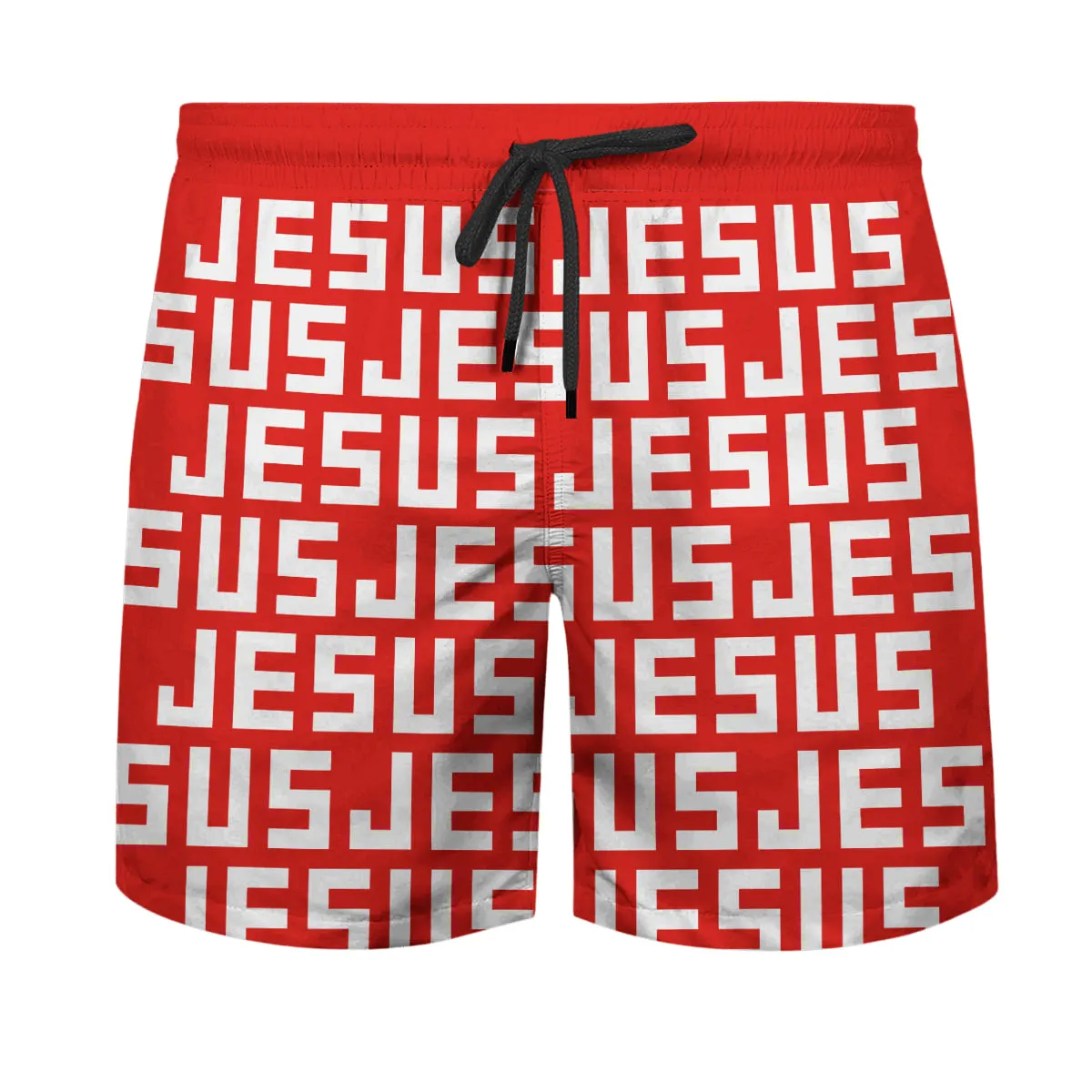 Jesus Cross Red 3D All Over Printed Shirt for Men and Women