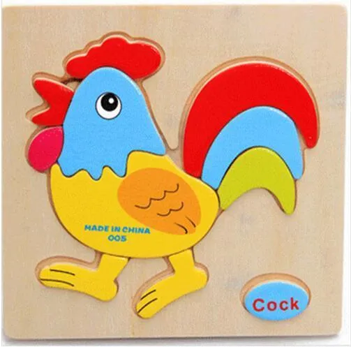 JuniorEinstein™ Wooden Animal Puzzle