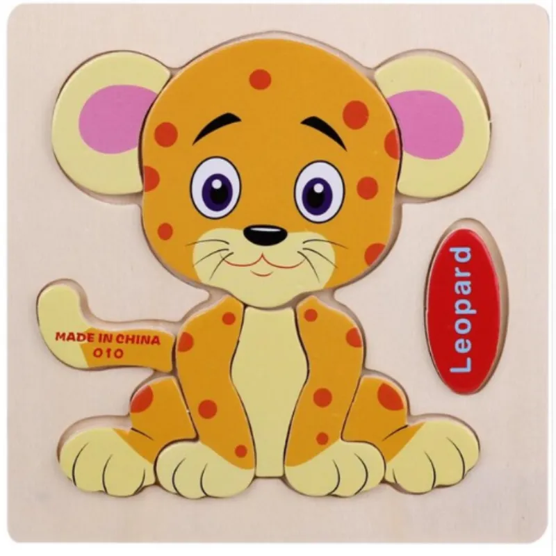JuniorEinstein™ Wooden Animal Puzzle