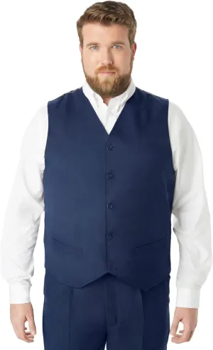 KingSize Men's Big & Tall KS Signature Collection Easy Movement 5-Button Suit Vest