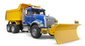 Mack Granite Tip Up Truck With Pow Blade And Light & Sound Module (trucks) Incl. Battery