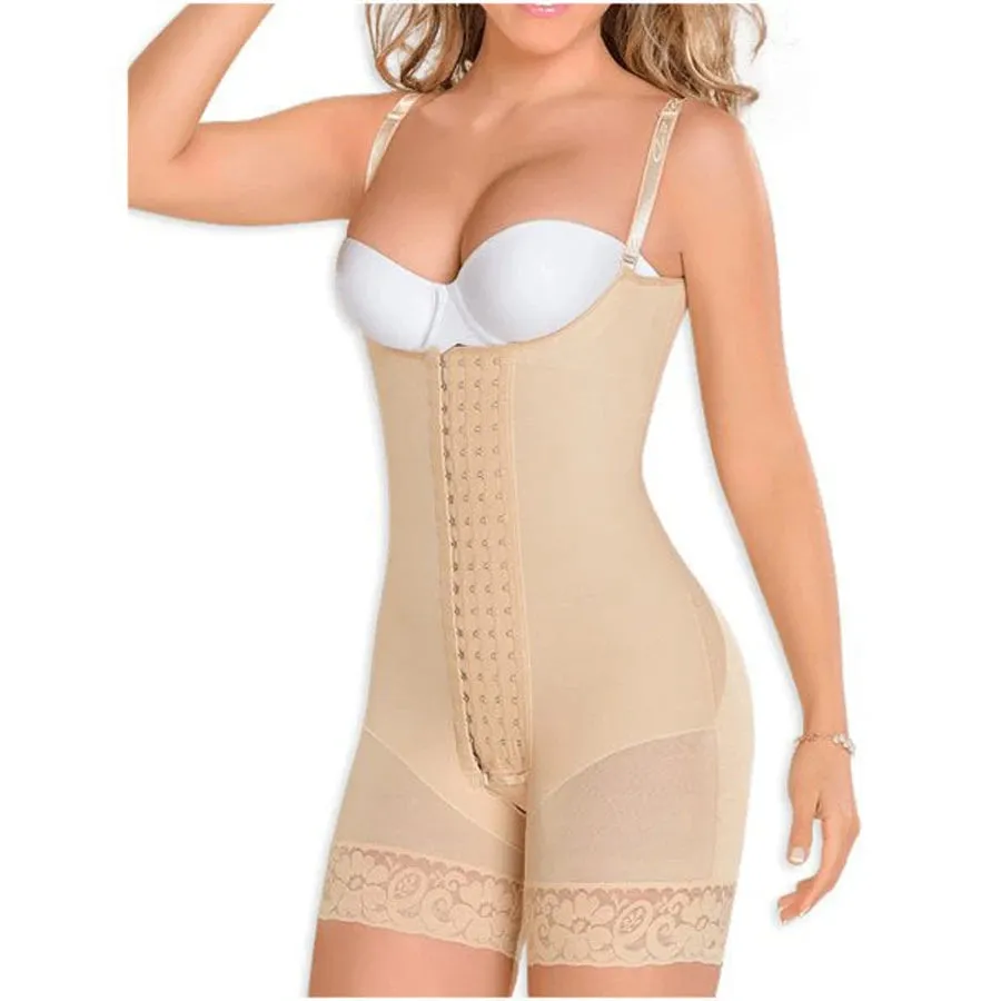 MariaE Reductoras Post Surgery Postpartum Girdle (Beige)