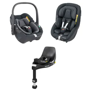 Maxi Cosi 360 Car Seat & Base Family Bundle