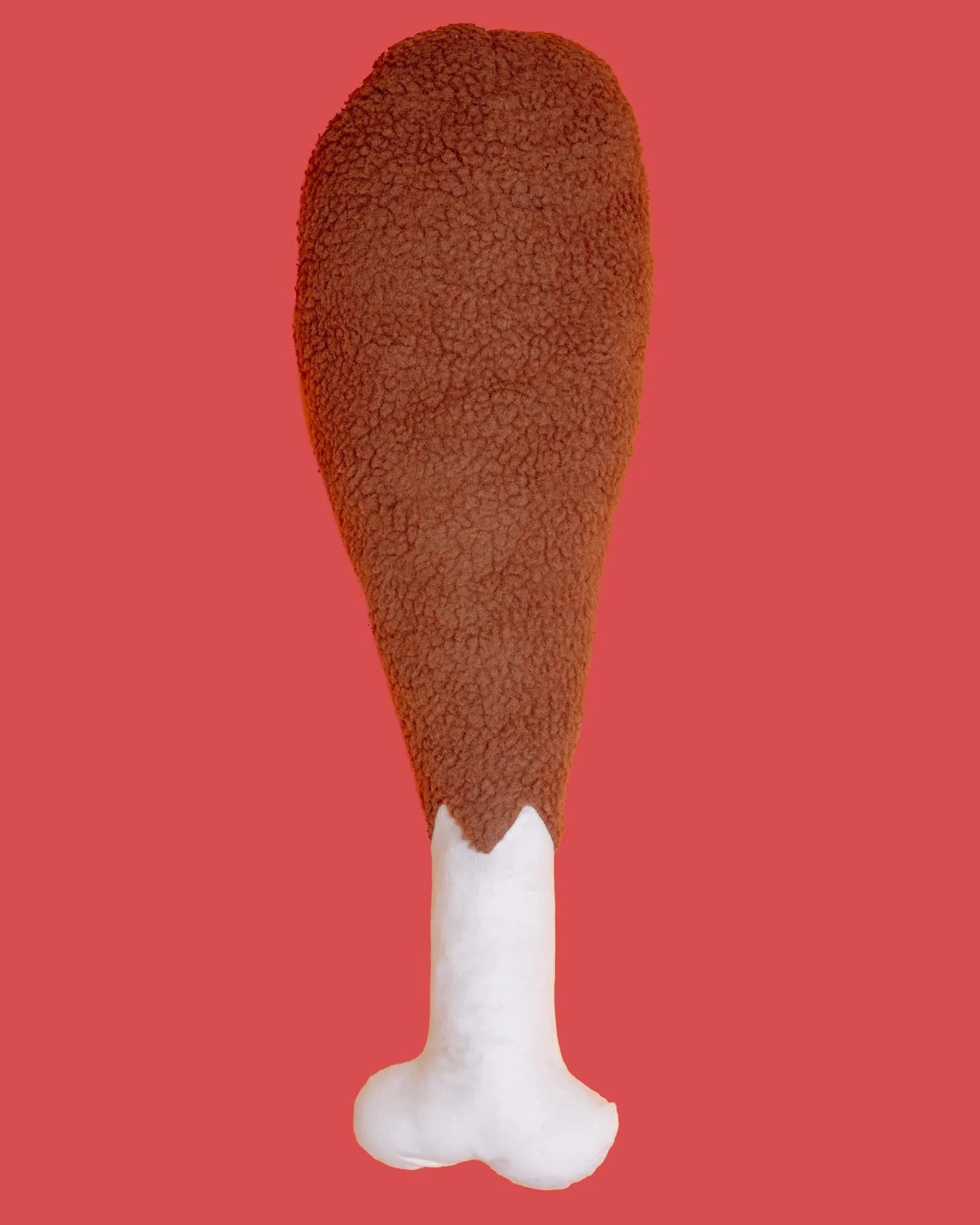 Mega BBQ Drumstick Plush Squeaky Dog Toy (2' in Length)