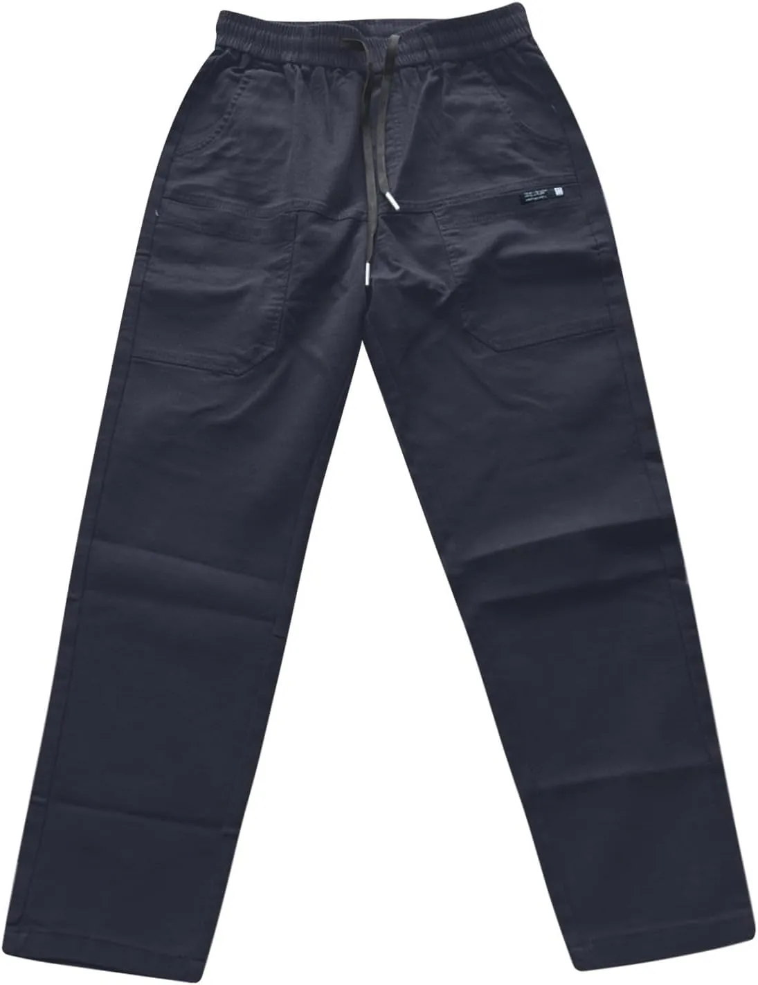 Mens Cargo Pants High Stretch Work Pant Multi-Pocket Comfy Fit Tapered Chinos Jeans Relaxed Fit Stretch Casual Pant