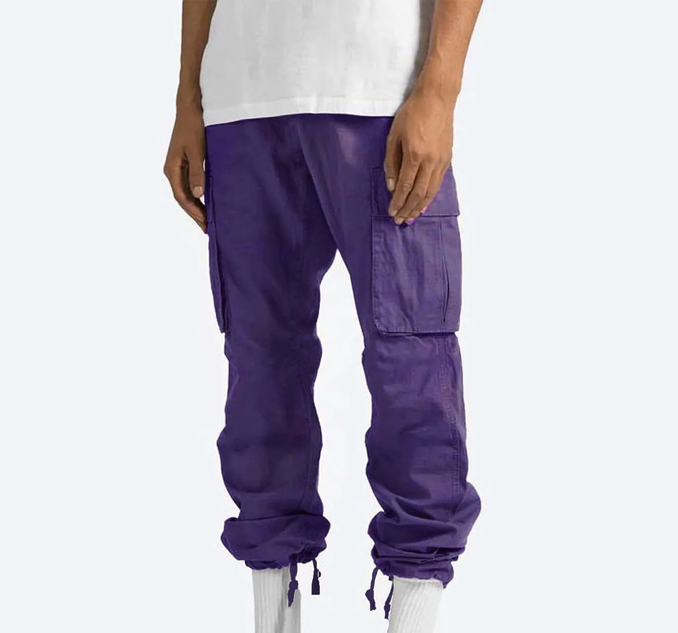 Men's Cargo Pants Stretch Casual Lightweight Relaxed Fit Pants for Men Fashion Trendy 2025 Sports Workout Pants