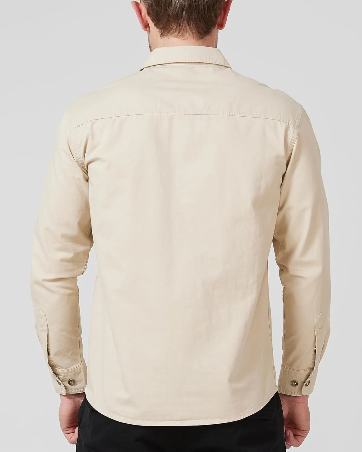 Mens Outdoor Long Sleeve Shirt - Lightweight, Breathable, Quick-Dry, UV Protection