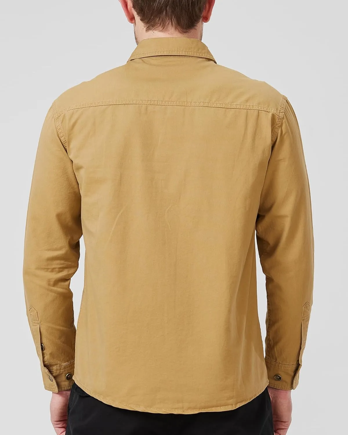 Mens Outdoor Long Sleeve Shirt - Lightweight, Breathable, Quick-Dry, UV Protection