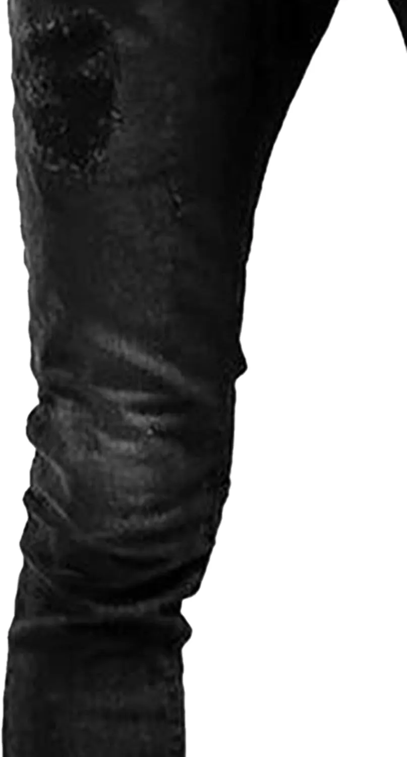 Men's Skinny Casual Fashion Yoga Pant Stretch Hip Hop Harem Sweatpants Classic Slim Fit Cargo Trousers