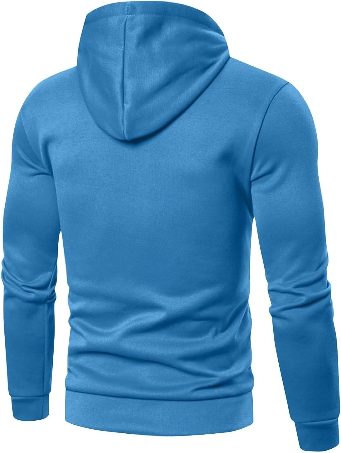 Mens Sweatshirt Cool Trendy Long Sleeve Lightweight Drawstring Sweatshirt Athletic Sports Fashion Pullover