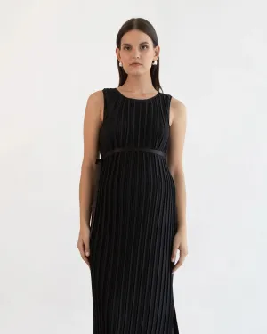 Michelle Nursing Pleat Dress