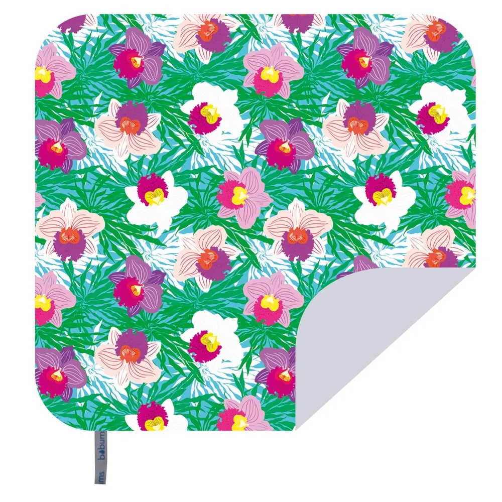 Microfibre - Towel 4 Two - Printed Beach Blanket - Pink Orchids