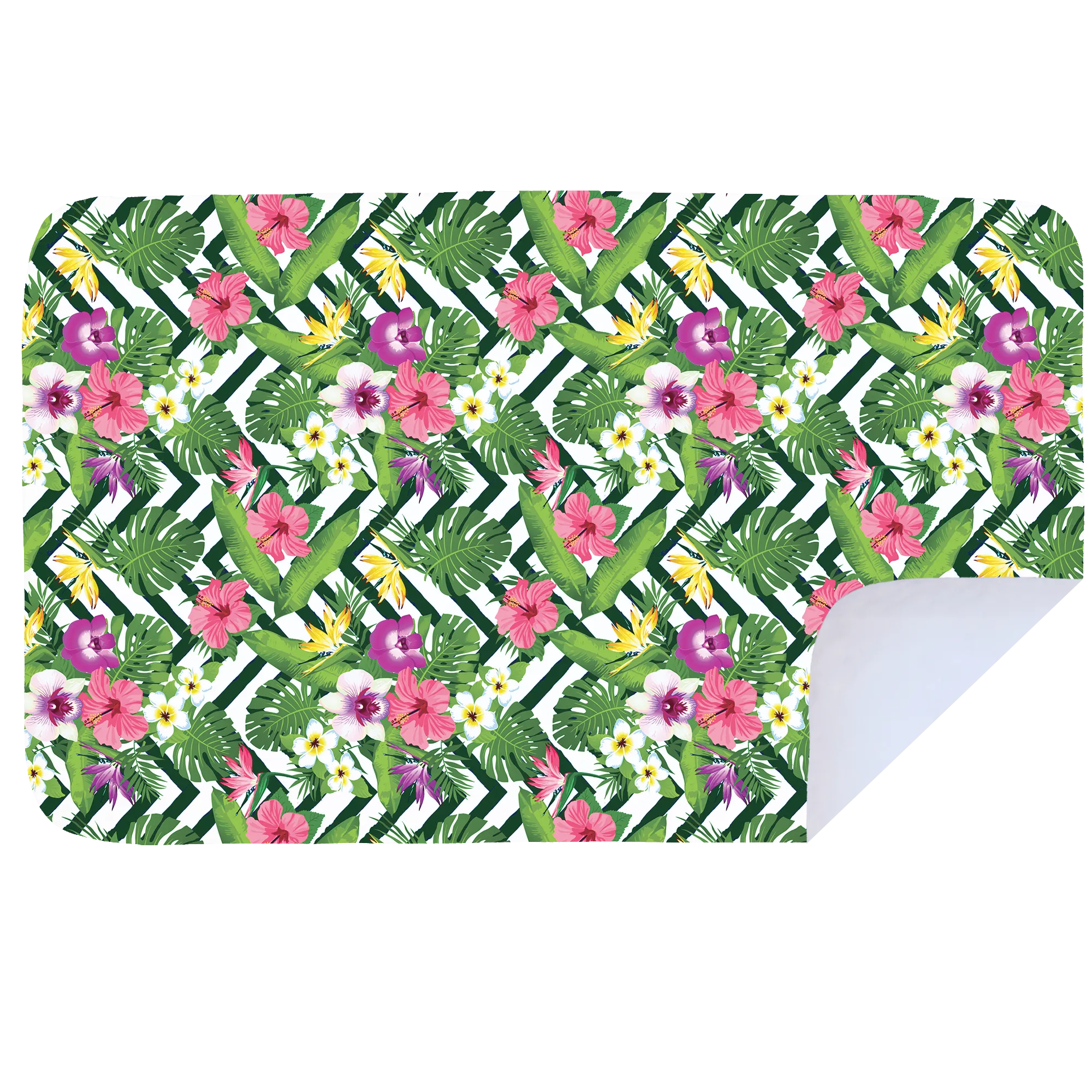 Microfibre XL Printed Towel - Hibiscus