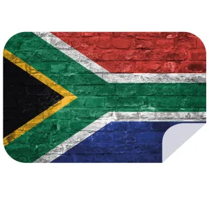 Microfibre XL Printed Towel - SA Flag Wall