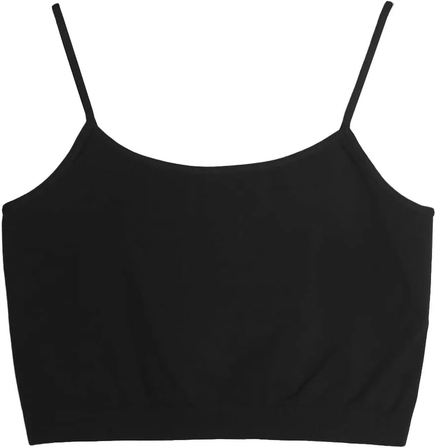 NIKIBIKI Women Seamless Classic Crop Top Bralette, Made in U.S.A, One Size