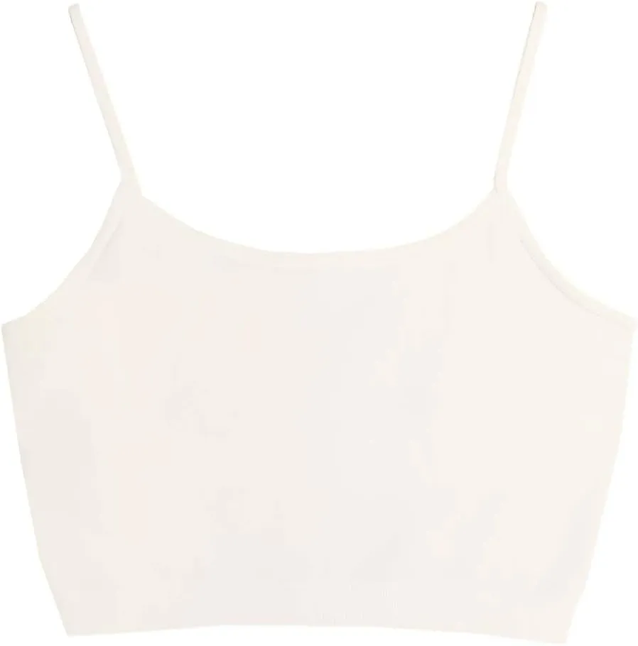NIKIBIKI Women Seamless Classic Crop Top Bralette, Made in U.S.A, One Size