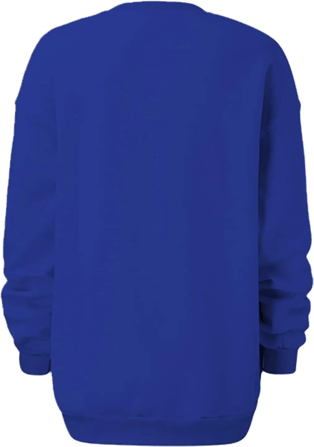 Oversized Crewneck Sweatshirt Women Trendy y2k Clothes Teen Girls Long Sleeve Drop Shoulder Pullover Fleece Sweatshirts